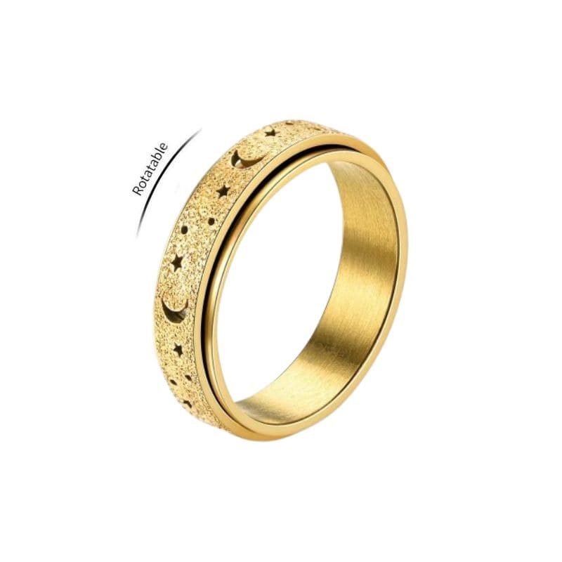 Anxiety Ring Konstellation in Gold