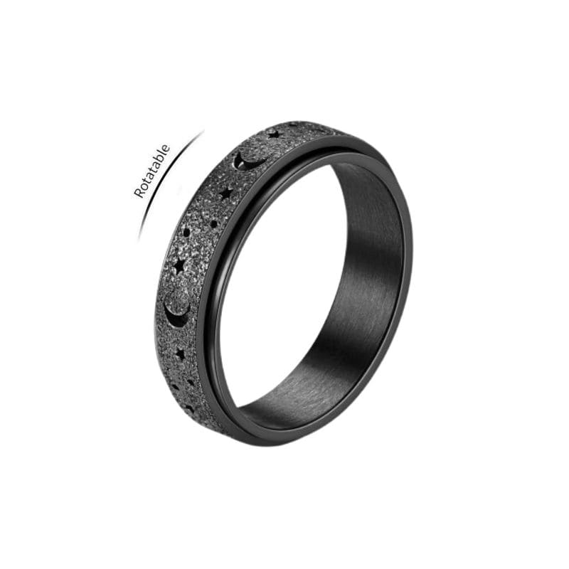 Anxiety Ring Rotierende Schwarze Konstellation
