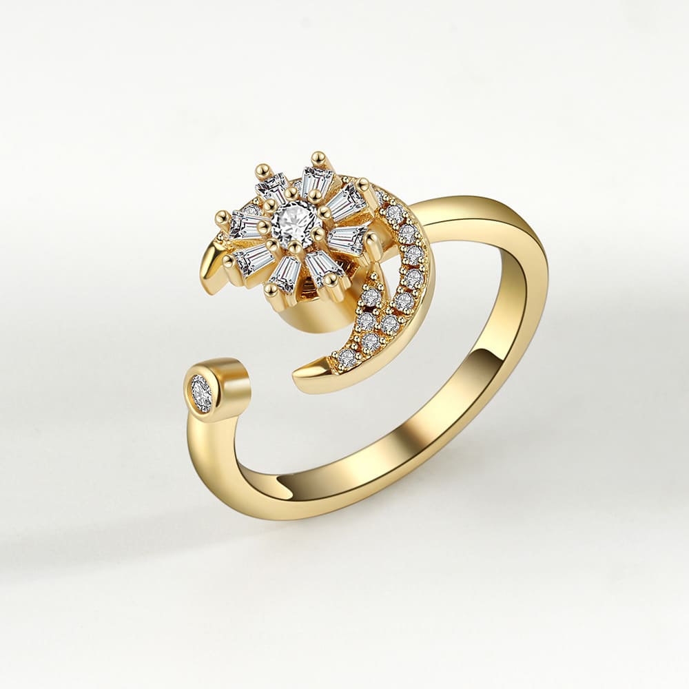 Anxiety Ring Mondblume