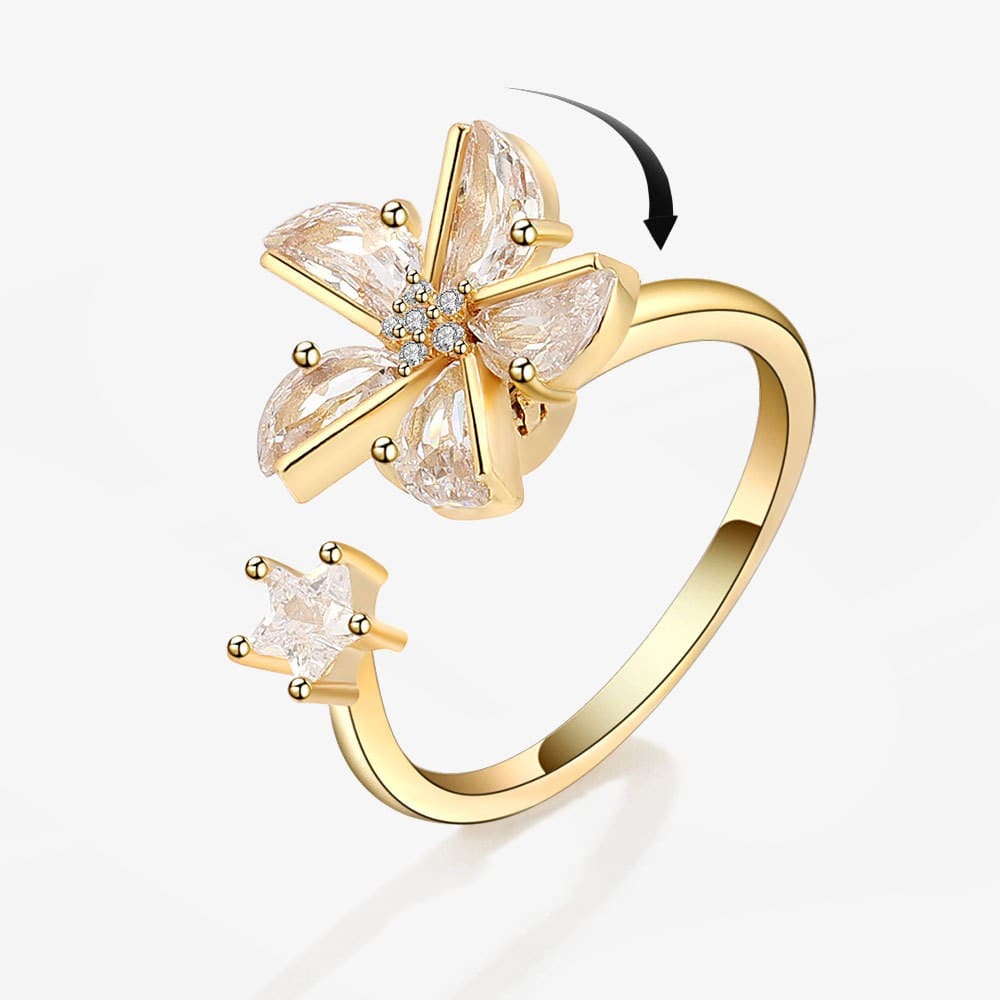 Anxiety Ring Harmonie der Blumen