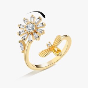 Anxiety Ring Eleganz Funkelnd