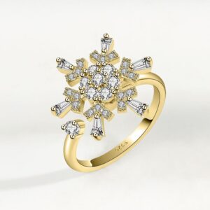 Anxiety Ring Glanz Gelassenheit