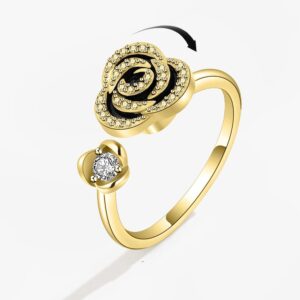 Anxiety Ring Florale Chic