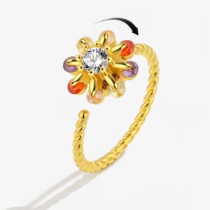 Anxiety Ring Strahlende Harmonie