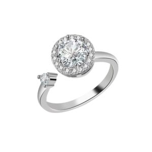 Anxiety Ring Gelassenheit aus Silber