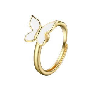 Anxiety Ring Eleganter Schmetterling