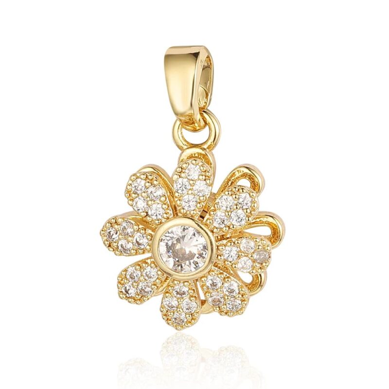 Halskette Anti Stress Goldener Glanz